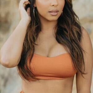 Joues de Sable xRevolve  Brown Sugar Vaia Bandeau Size XXL NWT
